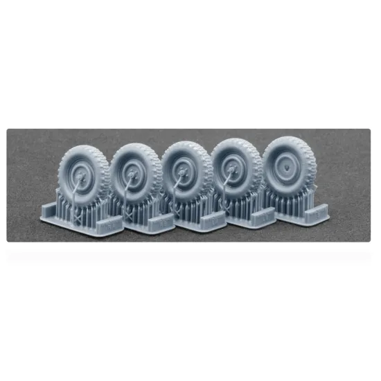 Scalex Ww-35026 1/35 Kfz 1 Type-170 Vk Gelandereifen Ordinary Wheel Set For Miniart