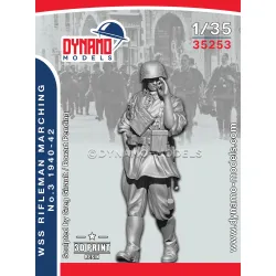 Dynamo Models 35253 1/35 German Wss Rifleman Marching 1940-42 3d Printed Kit