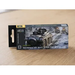 Arcus 2095 Enamel Paints Set Wehrmacht Watch On The Rhine 6 Colors In Set 10ml