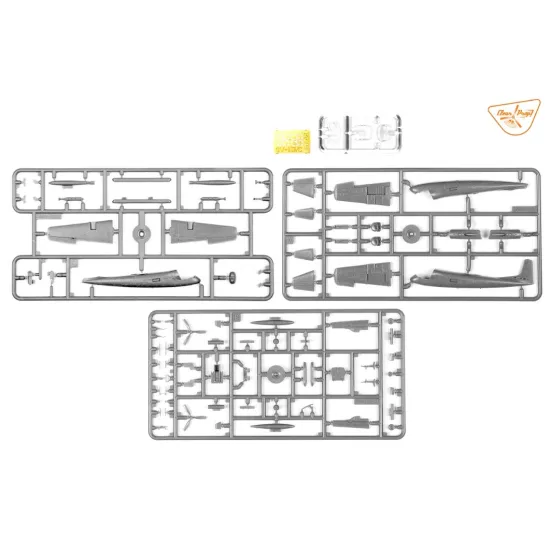 Clear Prop Cp144008 1/144 Ov-1b Mohawk Pilot School Plastic Model Kit