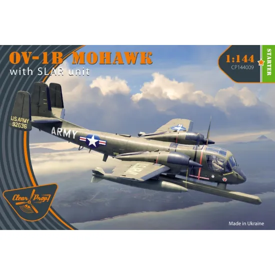 Clear Prop Cp144009 1/144 Ov-1b Mohawk With Slar Unit Plastic Model Kit