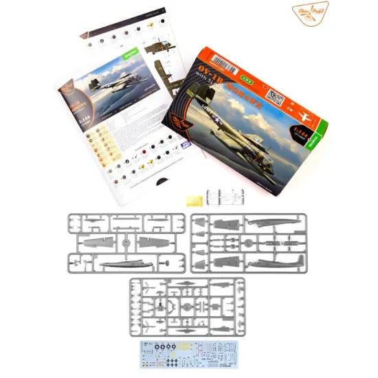 Clear Prop Cp144009 1/144 Ov-1b Mohawk With Slar Unit Plastic Model Kit