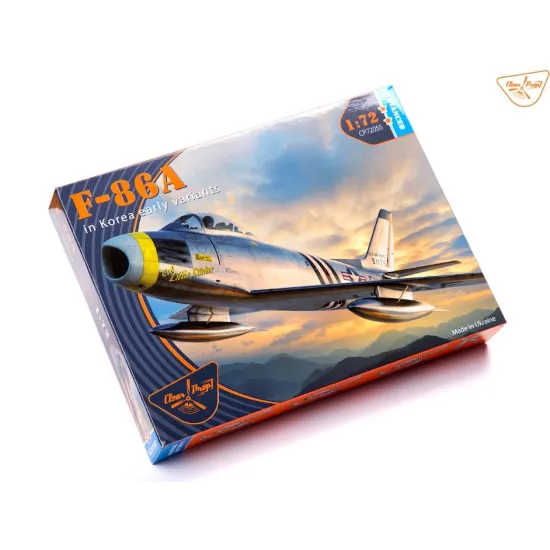 Clear Prop Cp72055 1/72 F-86a In Korea Early Variants Plastic Model Kit