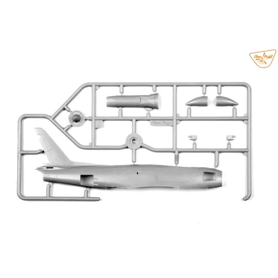 Clear Prop Cp72055 1/72 F-86a In Korea Early Variants Plastic Model Kit