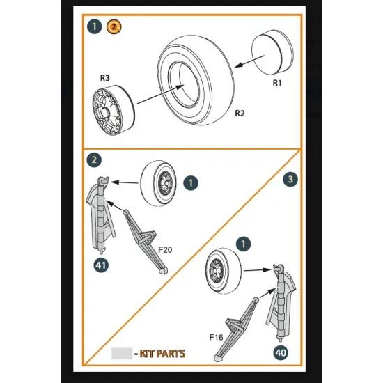 Clear Prop Cpa48059 1/48 Morane-saulnier Wheels Set For Dora Wings Kit
