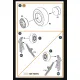 Clear Prop Cpa48059 1/48 Morane-saulnier Wheels Set For Dora Wings Kit