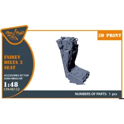 Clear Prop Cpa48132 1/48 Fairey Delta 2 Ejection Seat For Dora Wings Kit