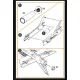 Clear Prop Cpa48133 1/48 Fairey Delta 2 Afterburner And Exhaust For Dora Wings Kit