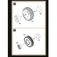 Clear Prop Cpa48135 1/48 Dhc-2 Beaver Wheels Set For Dora Wings Kit