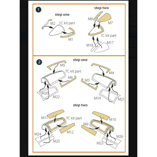 Clear Prop Cpa48151 1/48 Jas 39 Gripen Double-sided Painting Mask For Italeri Kits