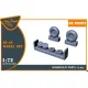 Clear Prop Cpa72240 1/72 Ki-46 Wheel Set Weighted