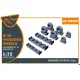 Clear Prop Cpa72243 1/72 B-29 Wheels Set Weighted