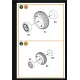 Clear Prop Cpa72243 1/72 B-29 Wheels Set Weighted