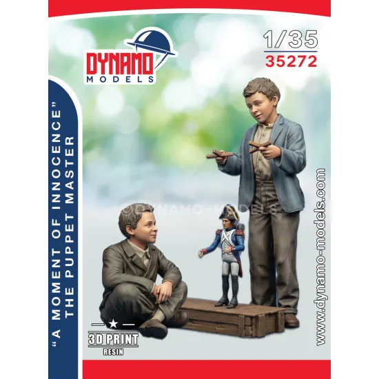 Dynamo Models 35272 1/35 Civilian A Moment Of Innocence The Muppet Master 3d Printed Kit