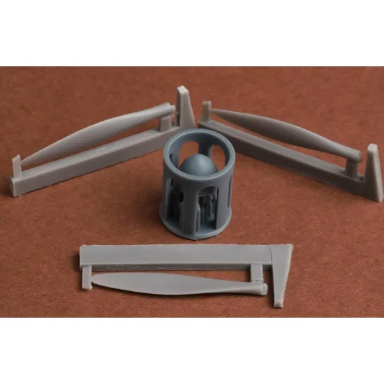 Sbs 48105 1/48 Dauntless Propeller Set With Spinner 3d Printed
