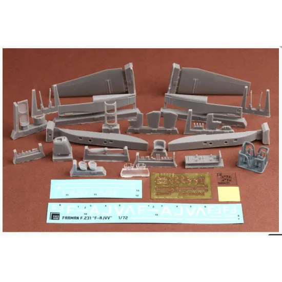 Sbs 7038 1/72 Farman 231 Bis Hydravion Resin/Metal/Mask