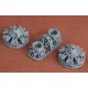 Sbs 72102 1/72 B-25 Mitchell Engine Set For Hasegawa Kit