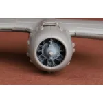 Sbs 72103 1/72 B-25 Mitchell Engine Set For Airfix Kit