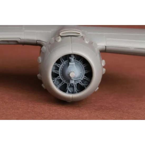 Sbs 72103 1/72 B-25 Mitchell Engine Set For Airfix Kit