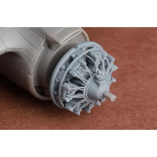Sbs 72103 1/72 B-25 Mitchell Engine Set For Airfix Kit
