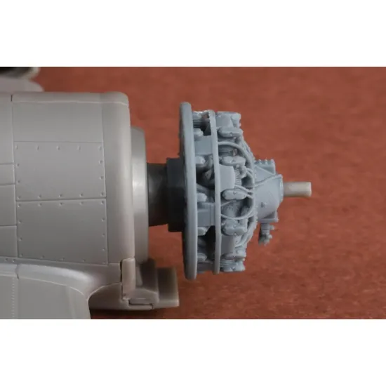 Sbs 72103 1/72 B-25 Mitchell Engine Set For Airfix Kit