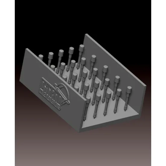 Dynamo Models A35005 1/35 Dummy Set Of 25 M24 Stielhandgranate With Smooth Fragmentation Sleeve Replica 3d Print