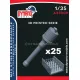 Dynamo Models A35009 1/35 Dummy Set Of 25 M43 Stielhandgranate With Squared Fragmentation Sleeve Replica 3d Print