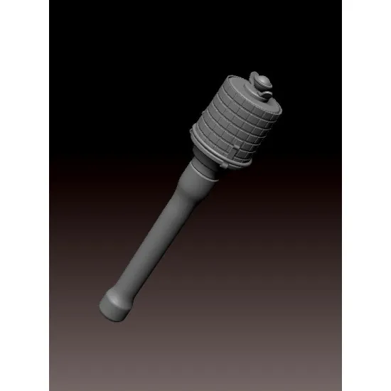 Dynamo Models A35009 1/35 Dummy Set Of 25 M43 Stielhandgranate With Squared Fragmentation Sleeve Replica 3d Print