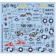 Kits World Kw144055 1/144 Decal For F-4b Phantom Us Navy