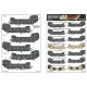 Kits World Kw172278 1/72 Decal For Ch-47c/D/F Chinook