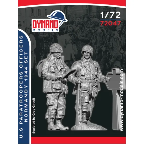 Dynamo Models 72046 1/72 French Commando Kieffer Marching 3d Printed Resin Kit