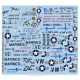 Kits World Kw144057 1/144 Decal For F-4b Phantom- Us Marine Corps