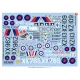 Kits World Kw148283 1/48 Decal For Sepecat Jaguar Gr 1a