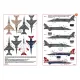 Kits World Kw148283 1/48 Decal For Sepecat Jaguar Gr 1a
