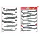 Kits World Kw148284 1/48 Decal For Sepecat Jaguar Gr 1a