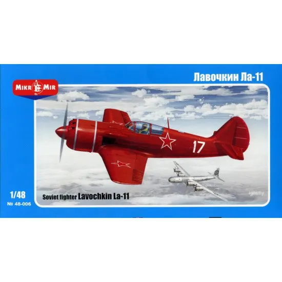 Lavochkin La-11 Soviet fighter 1/48 Micro-Mir 48-006
