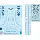 Lima November Decals 144-674 1/144 Decal For Indigo B787-900 In Norse Cs