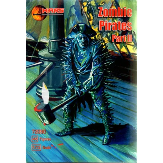 Zombie Pirates, part II 1/72 MARS figures 72090