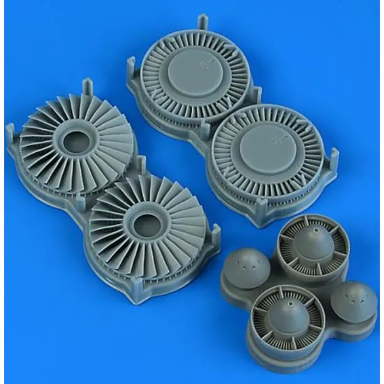 Quickboost 49240 1/48 S-3 Viking Detailed Fan Exhaust Turbine For Italeri/Esci/Amt/Erlt