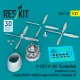 Reskit Rsu32-0248 1/32 P-47d 11-30 Thunderbolt Propellers Engine Pw R-2800 And Engine Hood For Trumpeter