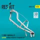 Reskit Rsu32-0267 1/32 F-35b Lightning Ii Opened Canopy Frame For Trumpeter
