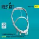 Reskit Rsu32-0267 1/32 F-35b Lightning Ii Opened Canopy Frame For Trumpeter