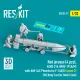 Reskit Rsf32-0091 1/32 Red Jerseys Aero 21a Mhu-191a/M With Aim-54c Phoenix For F-14b/D Us Navy Carrier Deck Crew