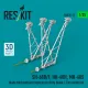 Reskit Rsu35-0020 1/35 Sh-60b/F, Hh-60h, Mh-60s Blade Fold Restraint System For Kitty Hawk/Zimi Model