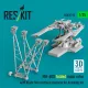 Reskit Rsu35-0095 1/35 Mh-60s Folded Main Rotor With Blade Fold Restraint Systems For Academy