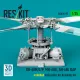 Reskit Rsu35-0097 1/35 Uh-60m/L/P Mh-60g Ah-60l Dap Unfolded Main Rotor Academy