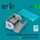 Reskit Rsu35-0099 1/35 Uh-60m/L/P Mh-60g Ah-60l Dap Mh-60s Left Engine T700 Academy