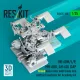 Reskit Rsu35-0100 1/35 Uh-60m/L/P Mh-60g Ah-60l Dap Folded Main Rotor With Blade Fold Restraint Systems For Academy