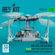 Reskit Rsu35-0100 1/35 Uh-60m/L/P Mh-60g Ah-60l Dap Folded Main Rotor With Blade Fold Restraint Systems For Academy