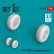 Reskit Rs48-0553 1/48 F-111a/B/C/D Weighted Wheel Set